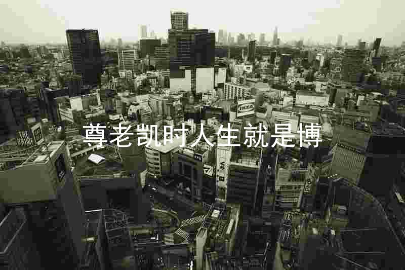 尊老凯时人生就是博